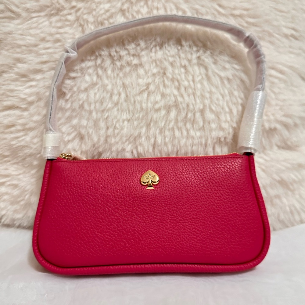 Kate Spade Kayla Convertible Wristlet (ROSE OIL)